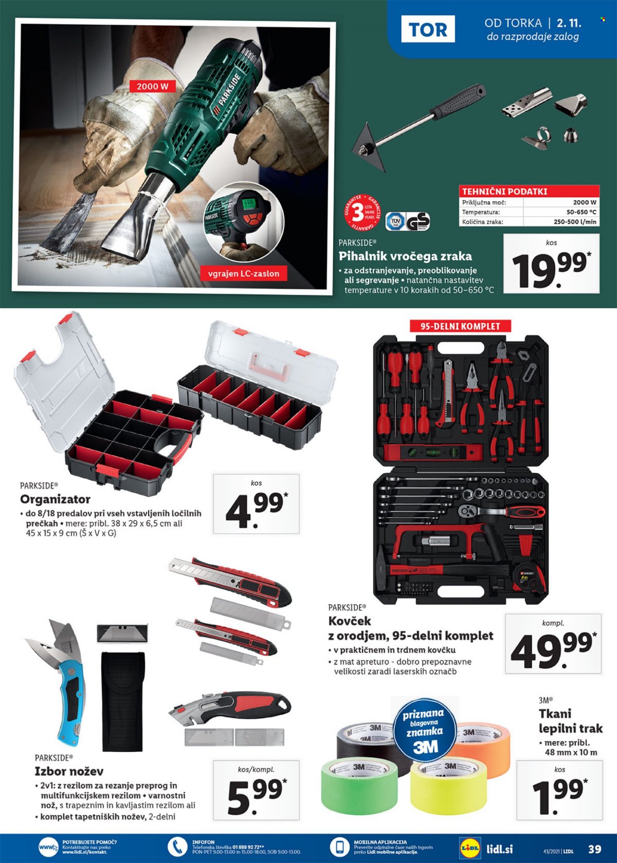 Lidl katalog - 28.10.2021 - 7.11.2021. Stran 39