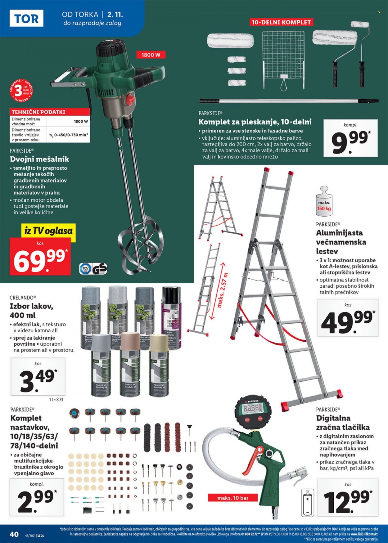 Lidl katalog - 28.10.2021 - 7.11.2021. Stran 40