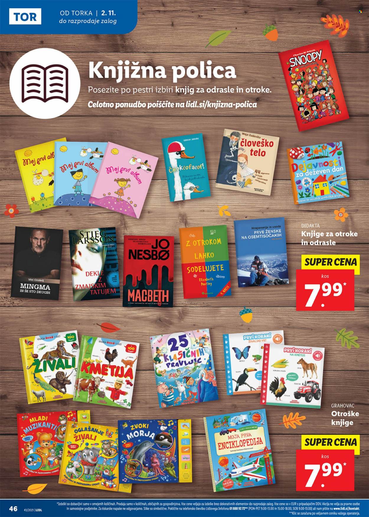 Lidl katalog - 28.10.2021 - 7.11.2021. Stran 46