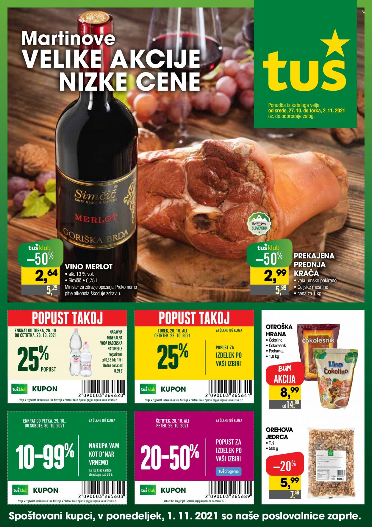 Tuš katalog - 27.10.2021 - 2.11.2021. Stran 1