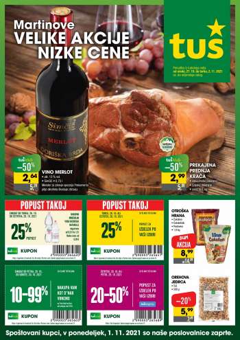 Tuš katalog - 27.10.2021 - 02.11.2021.