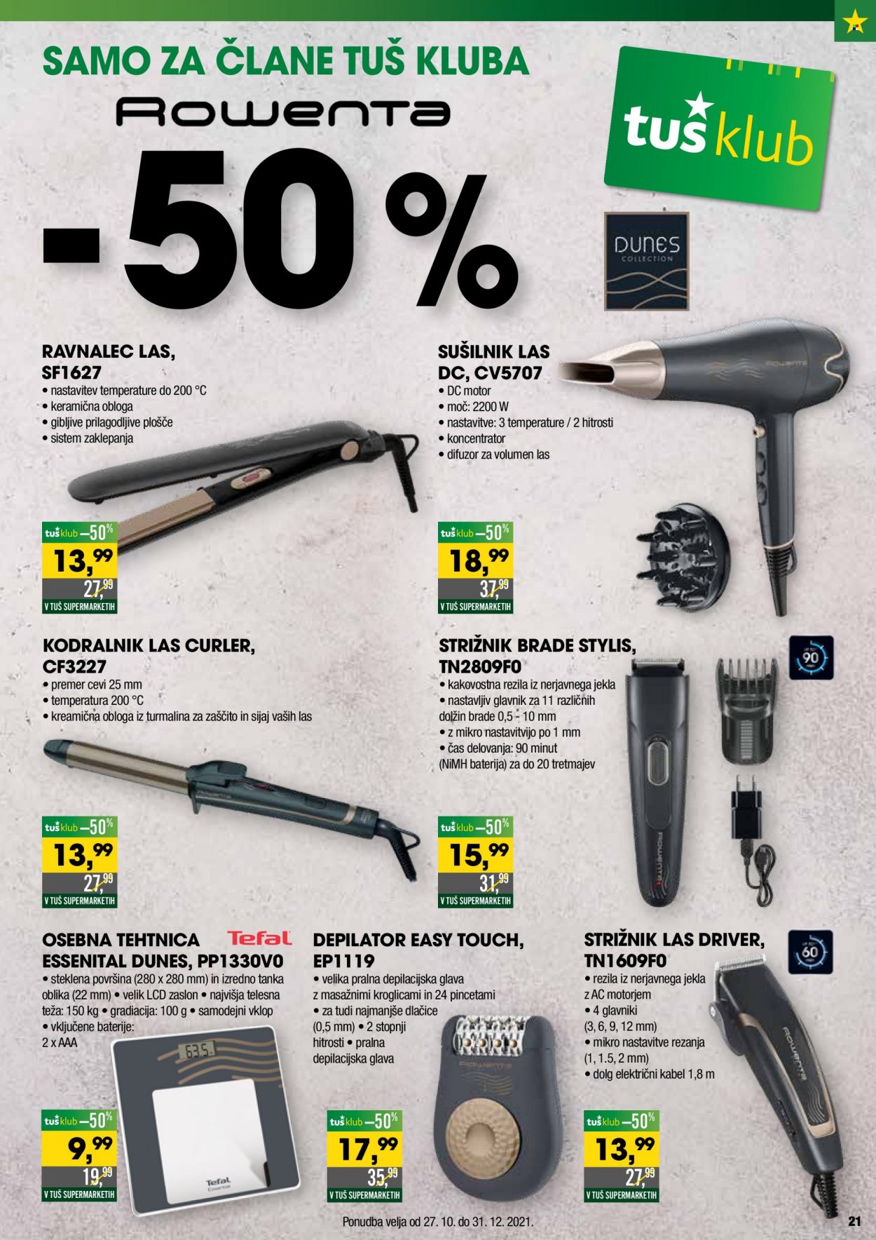 Tuš katalog - 27.10.2021 - 2.11.2021. Stran 21