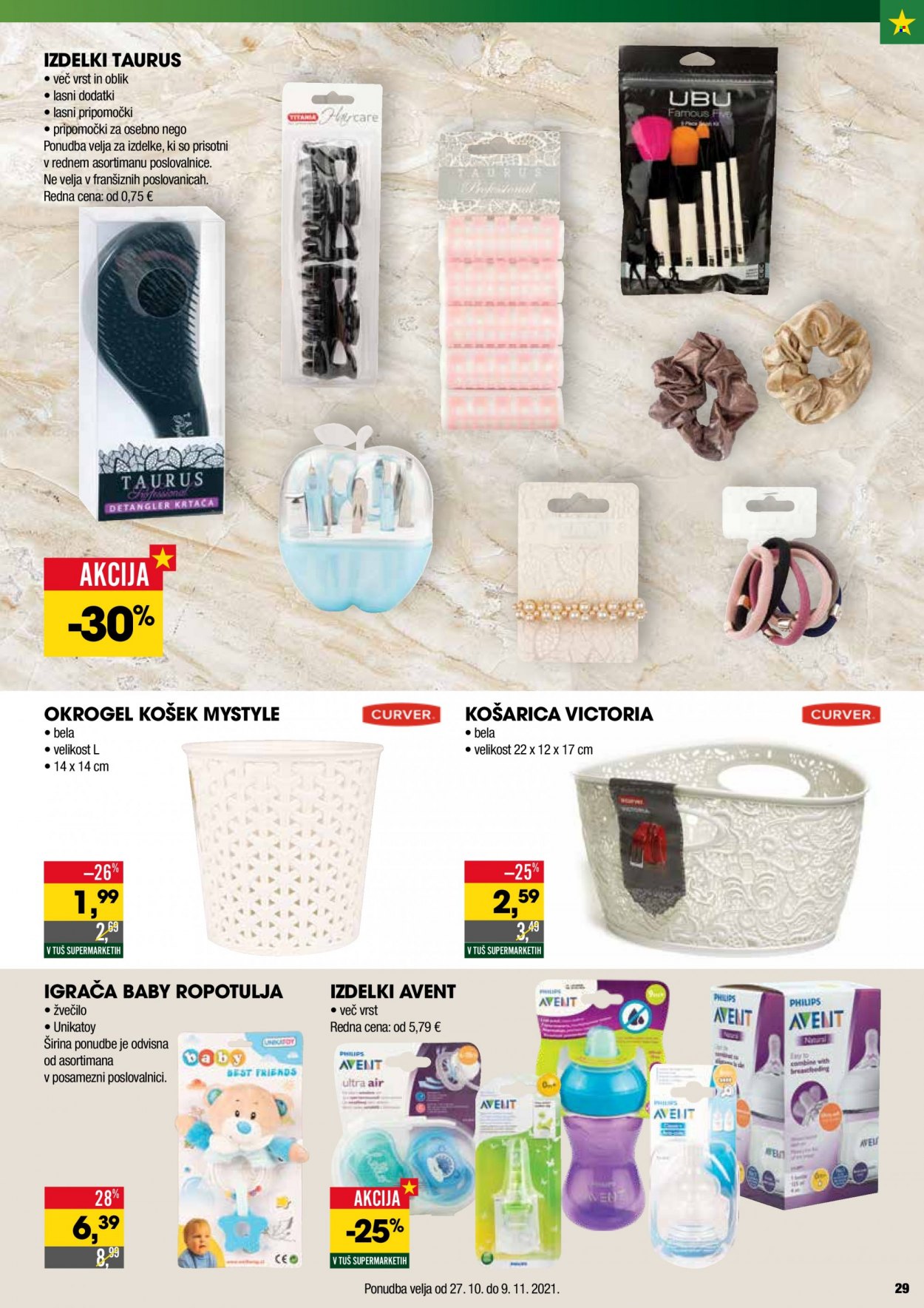 Tuš katalog - 27.10.2021 - 2.11.2021. Stran 29