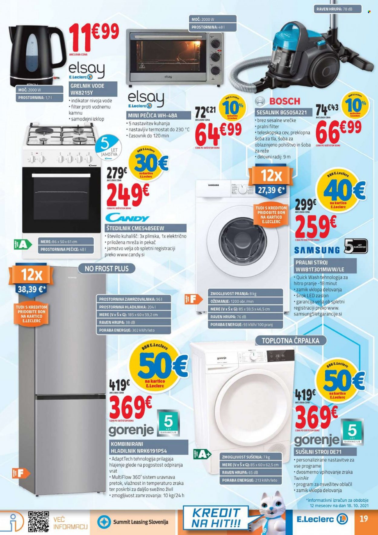 E.Leclerc katalog - 27.10.2021 - 6.11.2021. Stran 19
