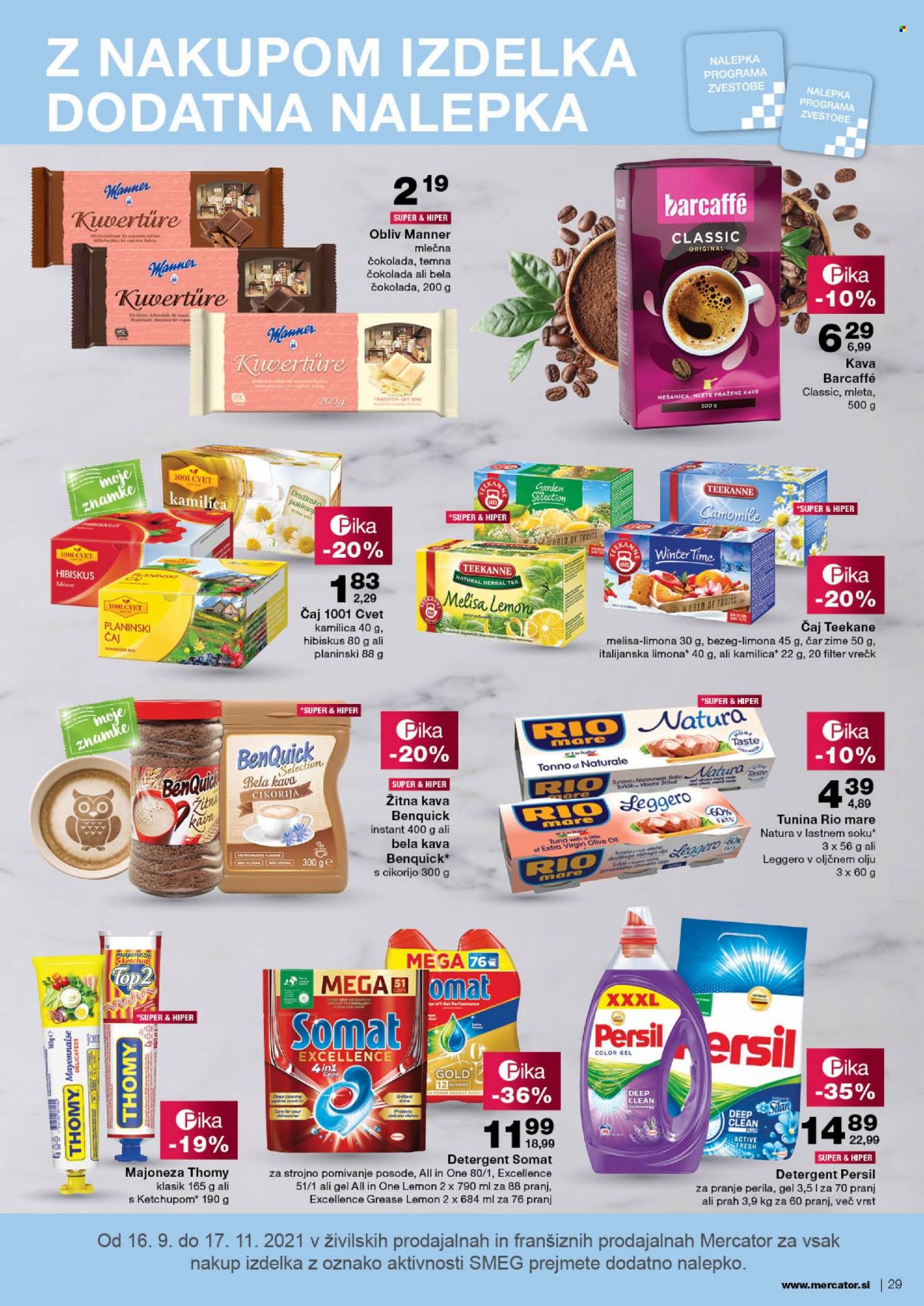 Mercator katalog - 28.10.2021 - 3.11.2021. Stran 29