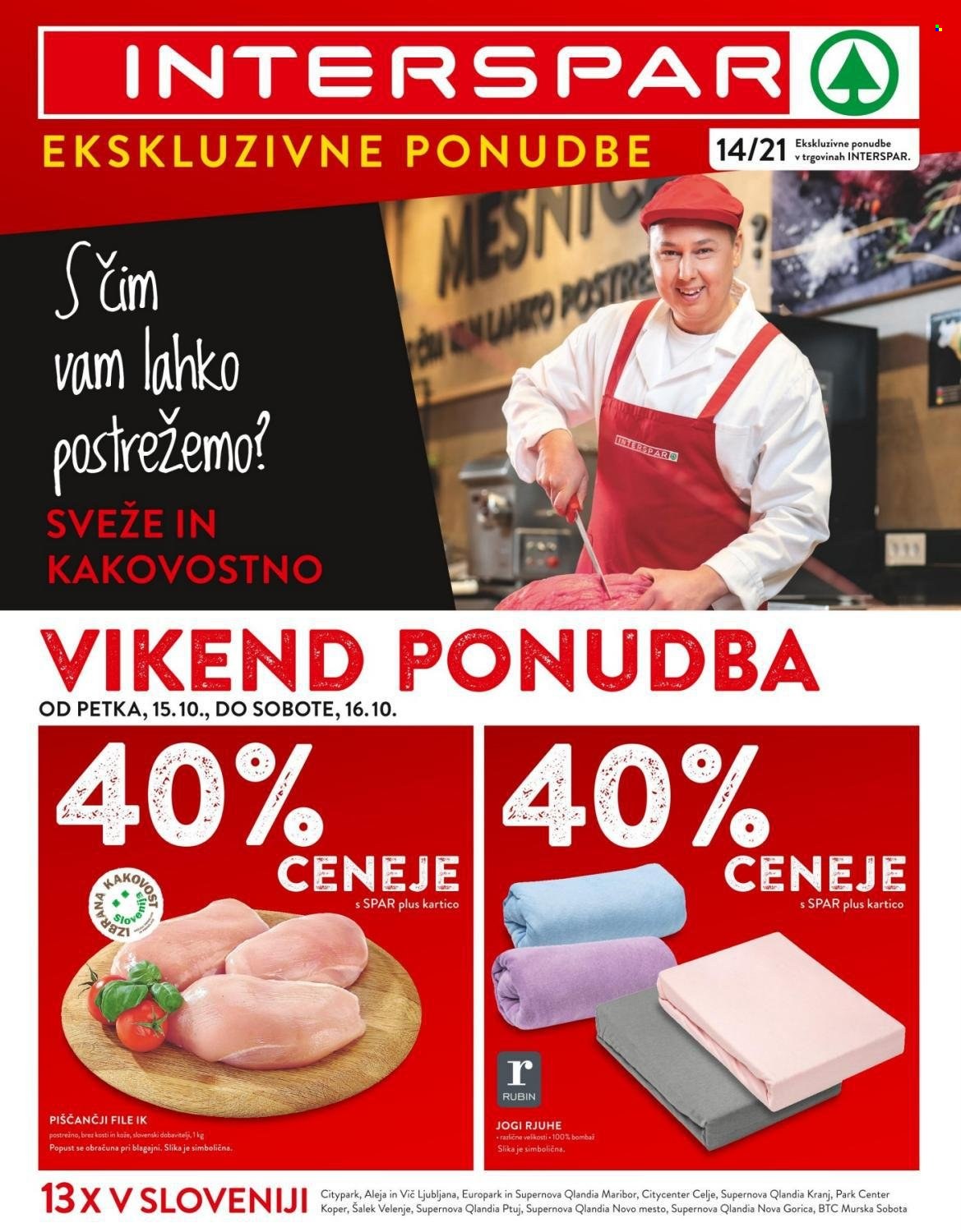 INTERSPAR katalog. Stran 1
