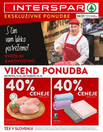 INTERSPAR katalog - 27.10.2021 - 02.11.2021.