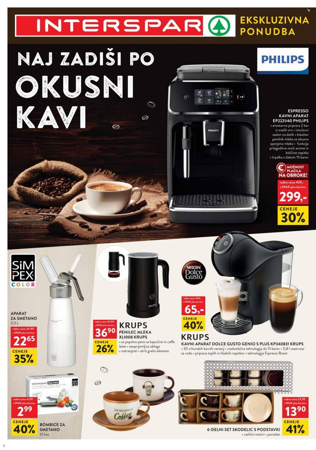 INTERSPAR katalog. Stran 2
