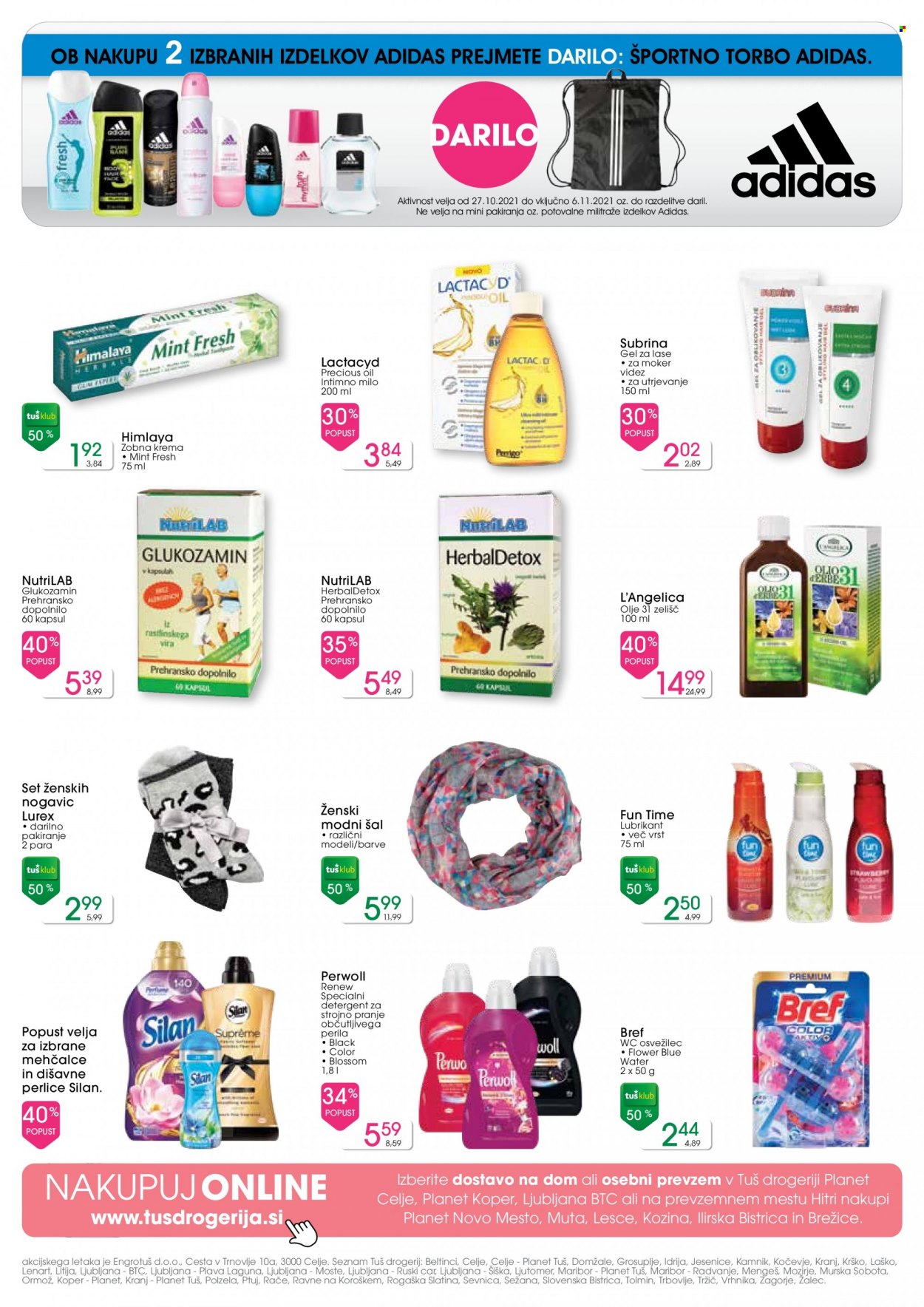 Tuš Drogeria katalog - 27.10.2021 - 6.11.2021. Stran 2