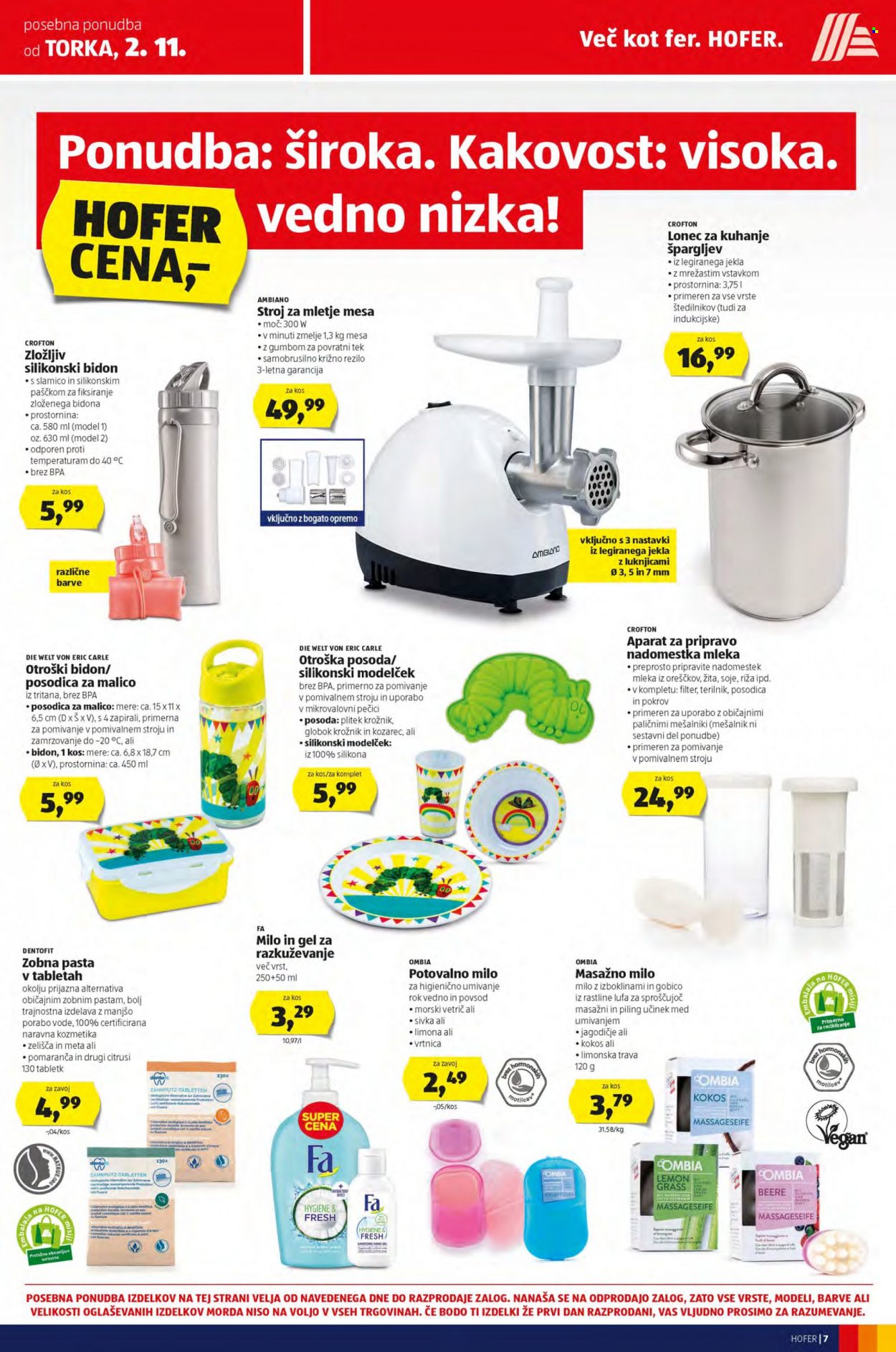 Hofer katalog - 29.10.2021 - 6.11.2021. Stran 7