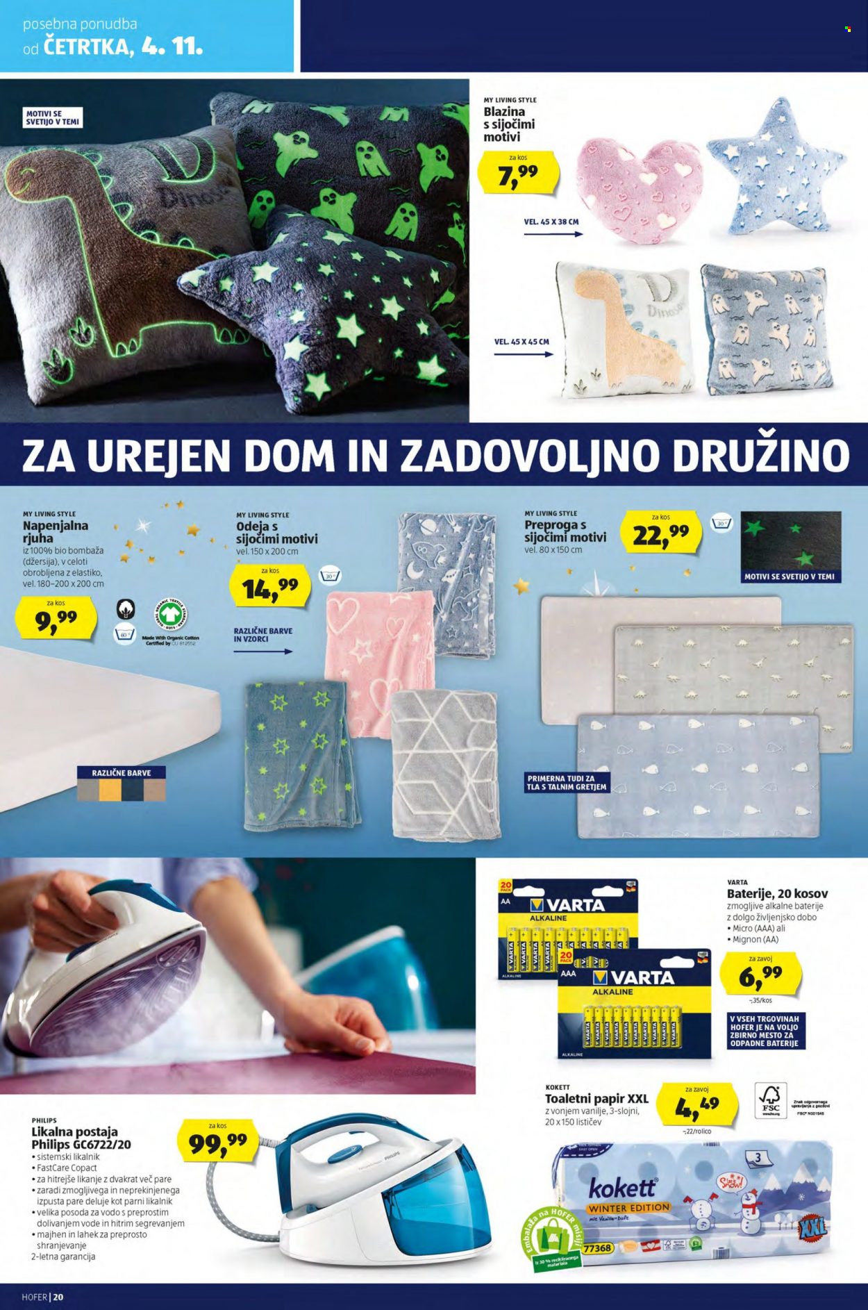 Hofer katalog - 29.10.2021 - 6.11.2021. Stran 20