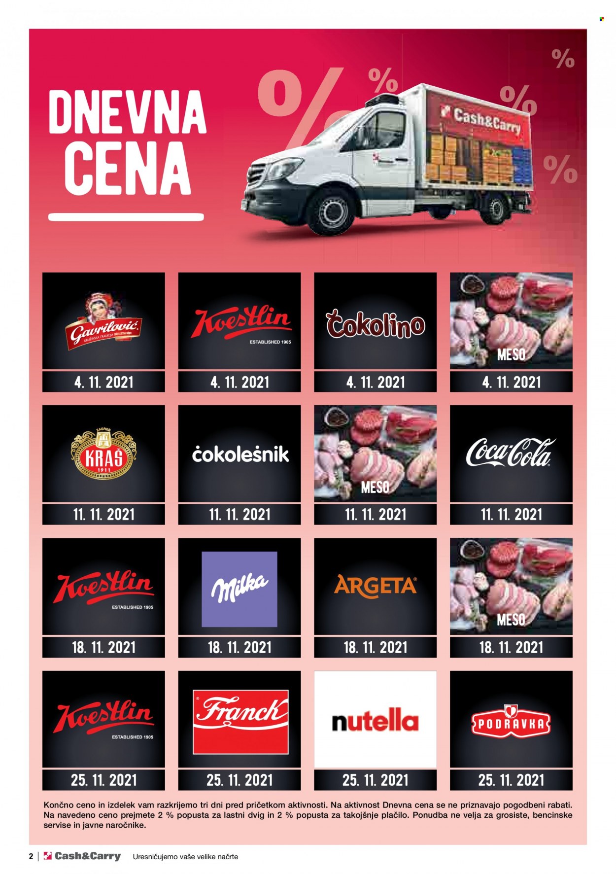 Mercator Cash & Carry katalog - 1.11.2021 - 30.11.2021. Stran 2