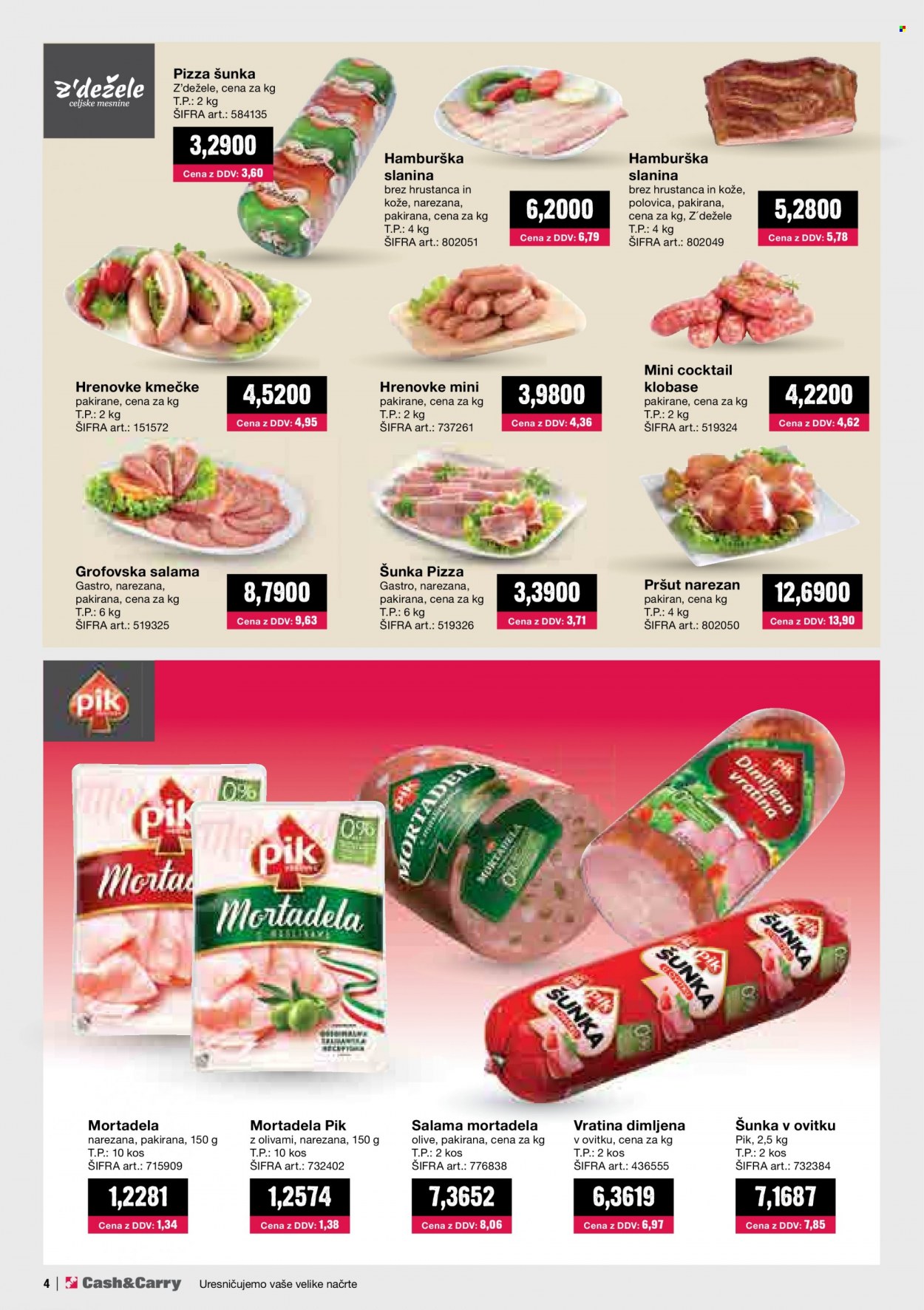 Mercator Cash & Carry katalog - 1.11.2021 - 30.11.2021. Stran 4