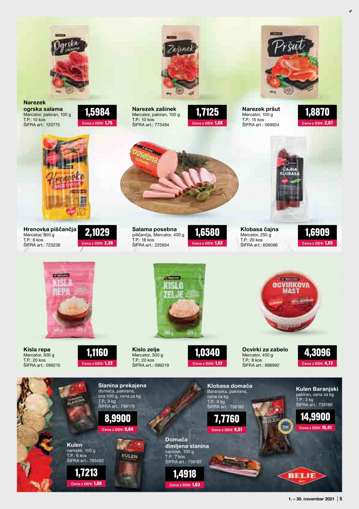 Mercator Cash & Carry katalog - 1.11.2021 - 30.11.2021. Stran 5