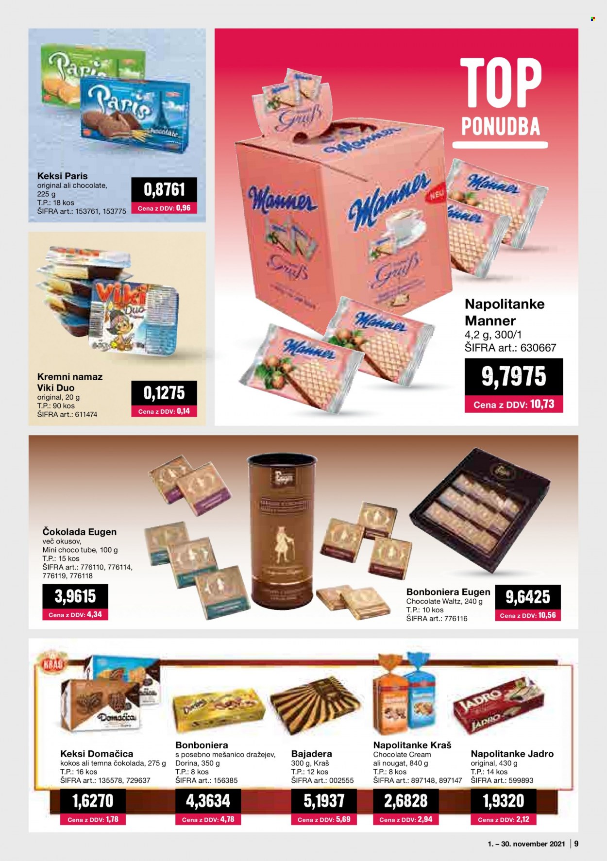 Mercator Cash & Carry katalog - 1.11.2021 - 30.11.2021. Stran 9