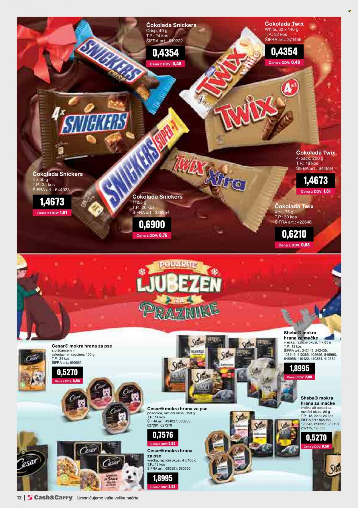 Mercator Cash & Carry katalog - 1.11.2021 - 30.11.2021. Stran 12