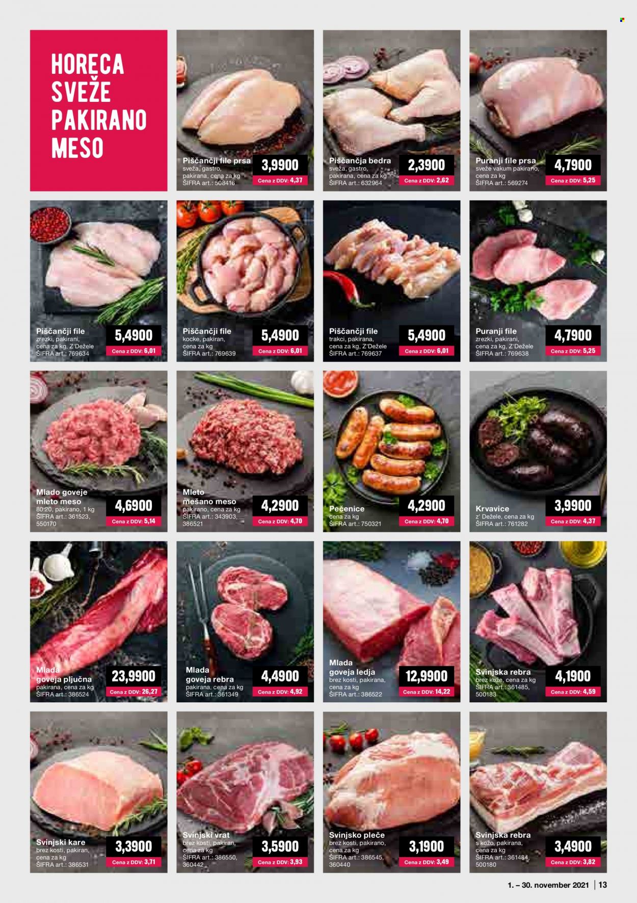 Mercator Cash & Carry katalog - 1.11.2021 - 30.11.2021. Stran 13
