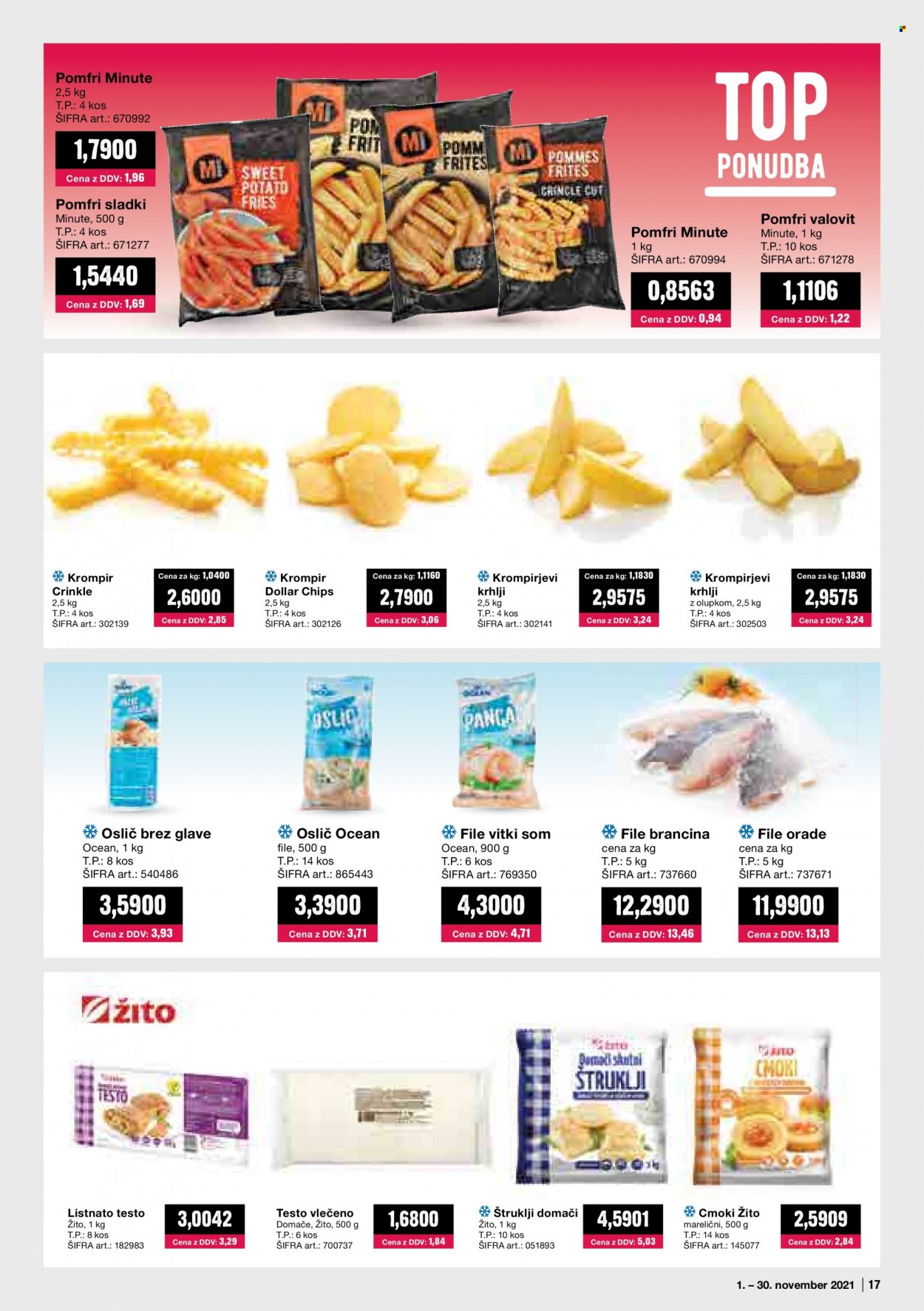 Mercator Cash & Carry katalog - 1.11.2021 - 30.11.2021. Stran 17