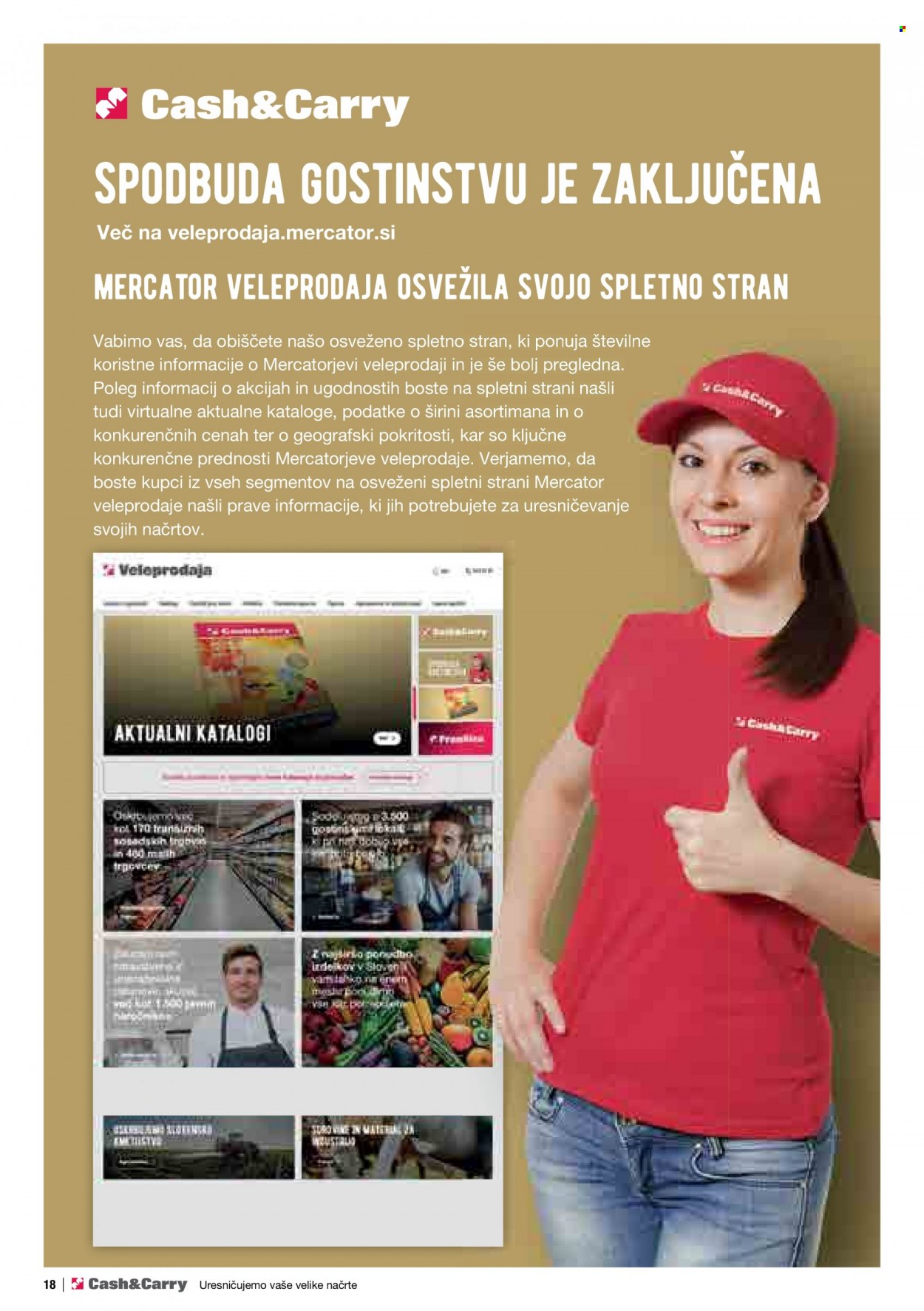 Mercator Cash & Carry katalog - 1.11.2021 - 30.11.2021. Stran 18