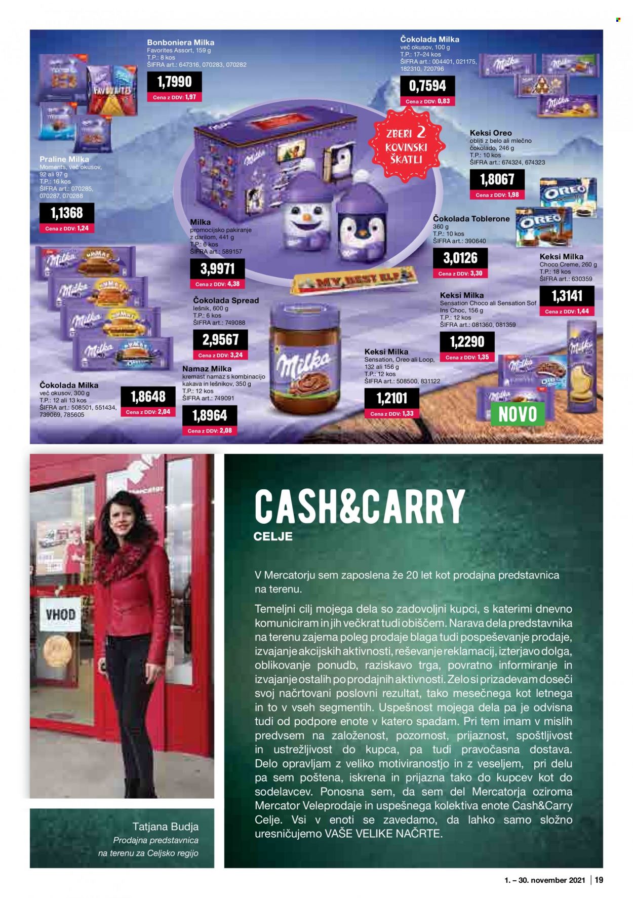 Mercator Cash & Carry katalog - 1.11.2021 - 30.11.2021. Stran 19