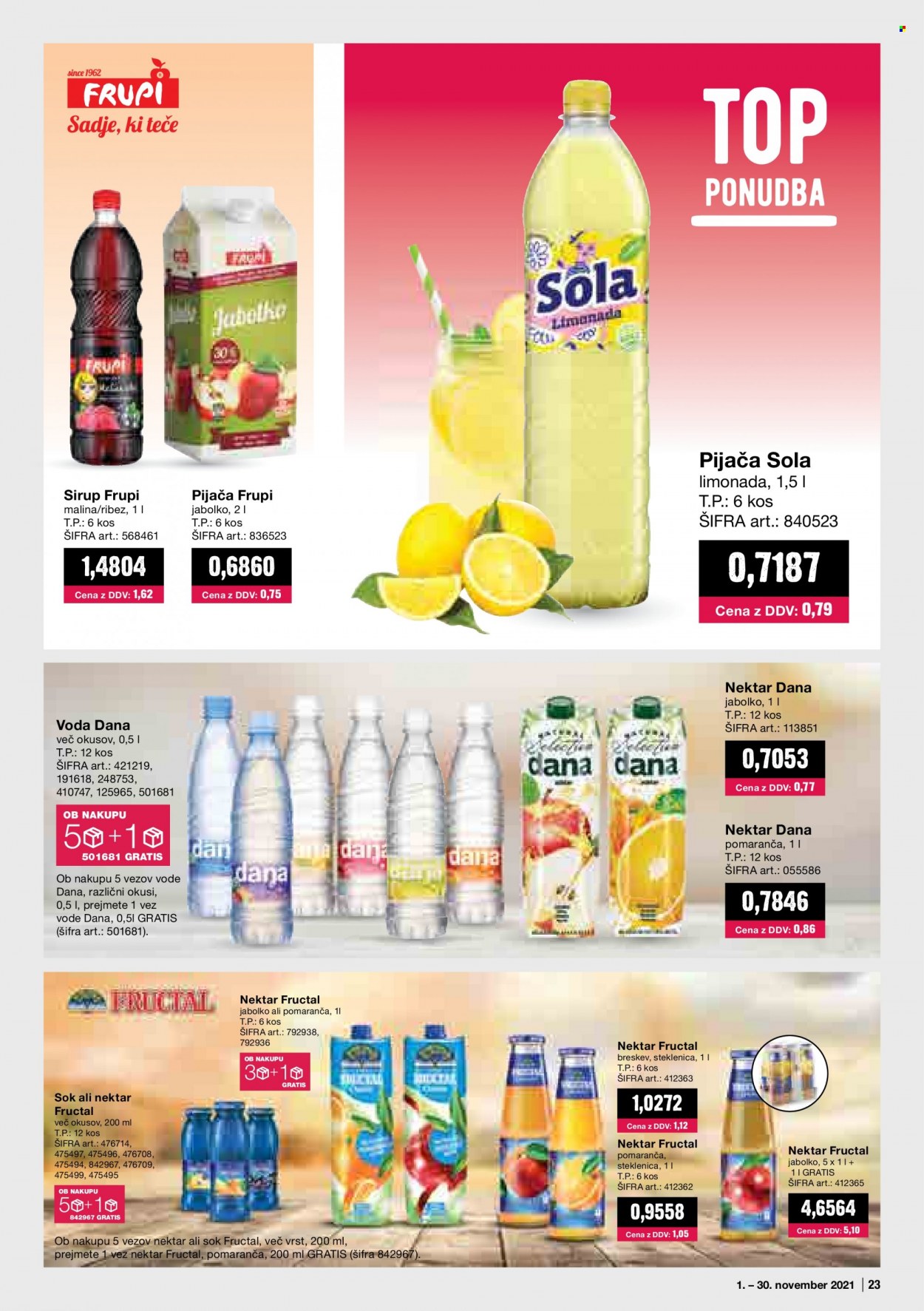 Mercator Cash & Carry katalog - 1.11.2021 - 30.11.2021. Stran 23
