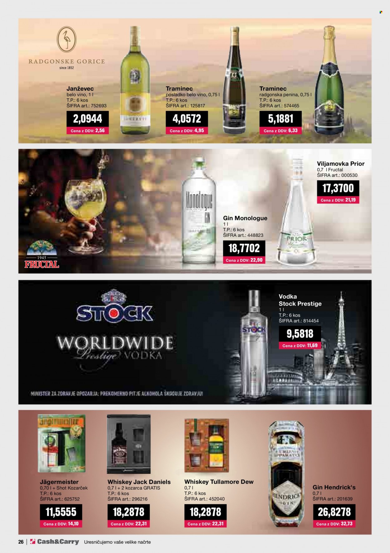 Mercator Cash & Carry katalog - 1.11.2021 - 30.11.2021. Stran 26