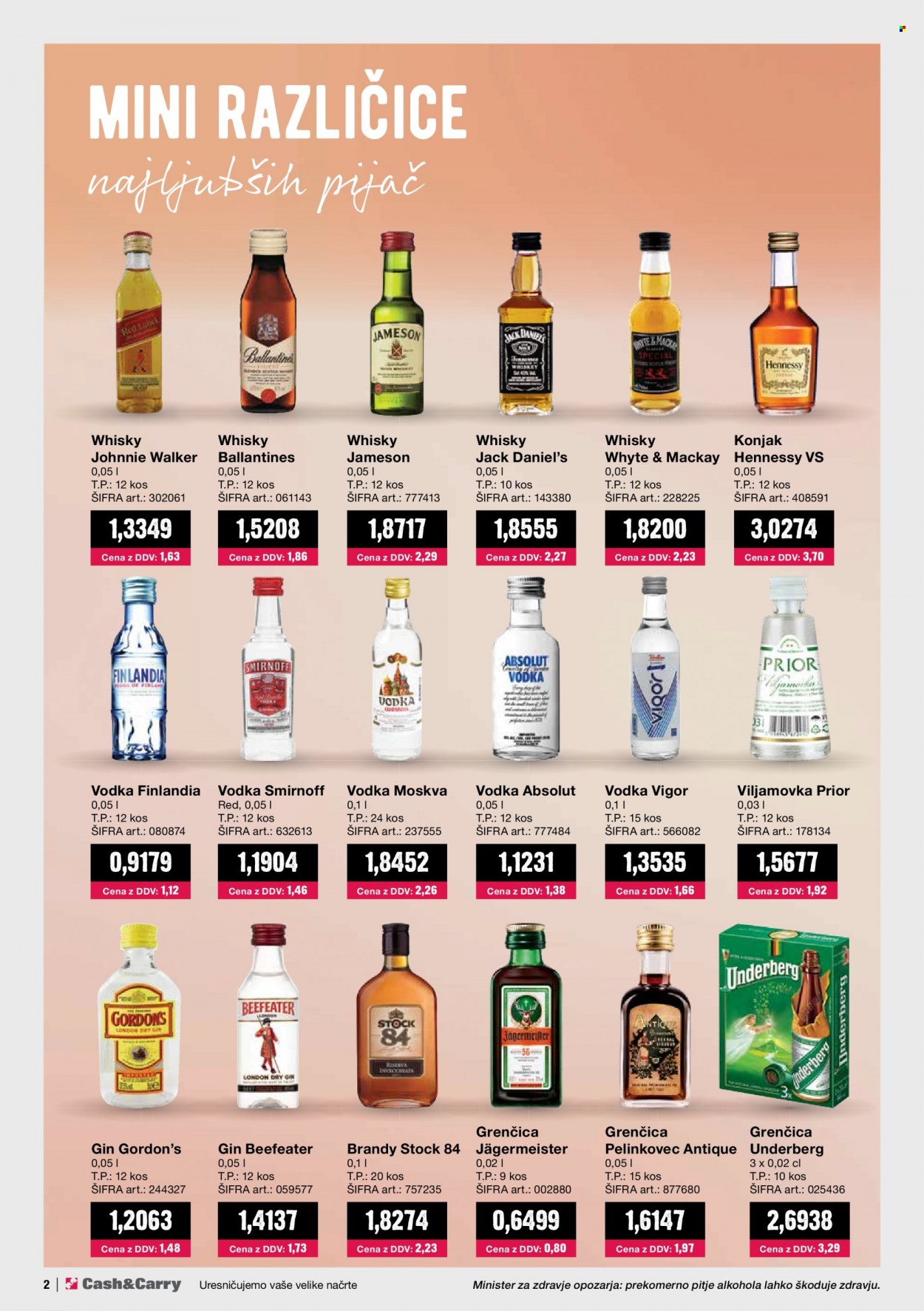 Mercator Cash & Carry katalog - 1.11.2021 - 28.2.2022. Stran 2