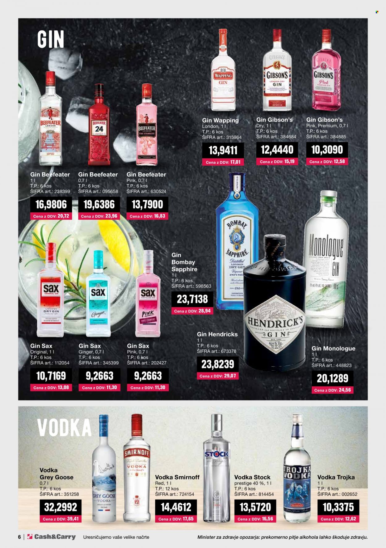 Mercator Cash & Carry katalog - 1.11.2021 - 28.2.2022. Stran 6