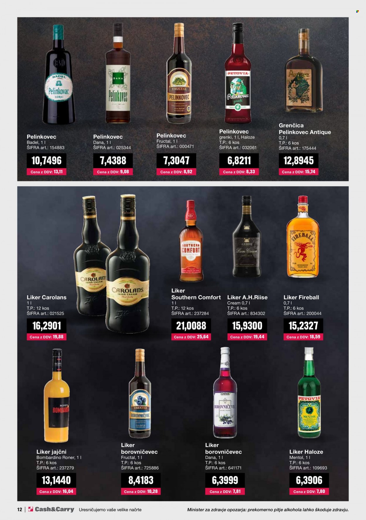 Mercator Cash & Carry katalog - 1.11.2021 - 28.2.2022. Stran 12