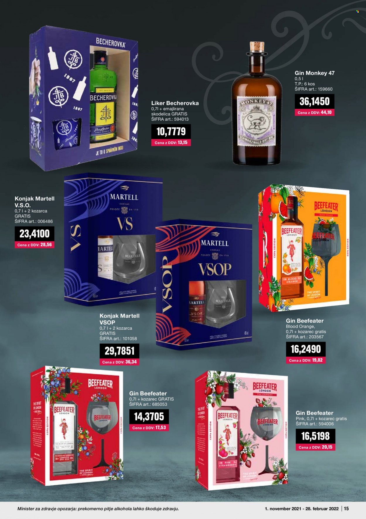 Mercator Cash & Carry katalog - 1.11.2021 - 28.2.2022. Stran 15