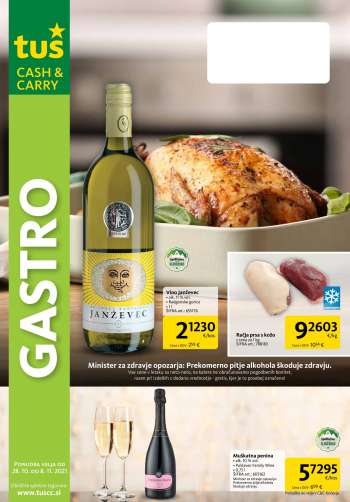Tuš Cash & Carry katalog - 28.10.2021 - 08.11.2021.