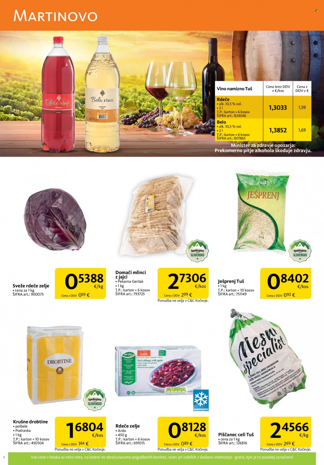 Tuš Cash & Carry katalog - 28.10.2021 - 8.11.2021. Stran 2