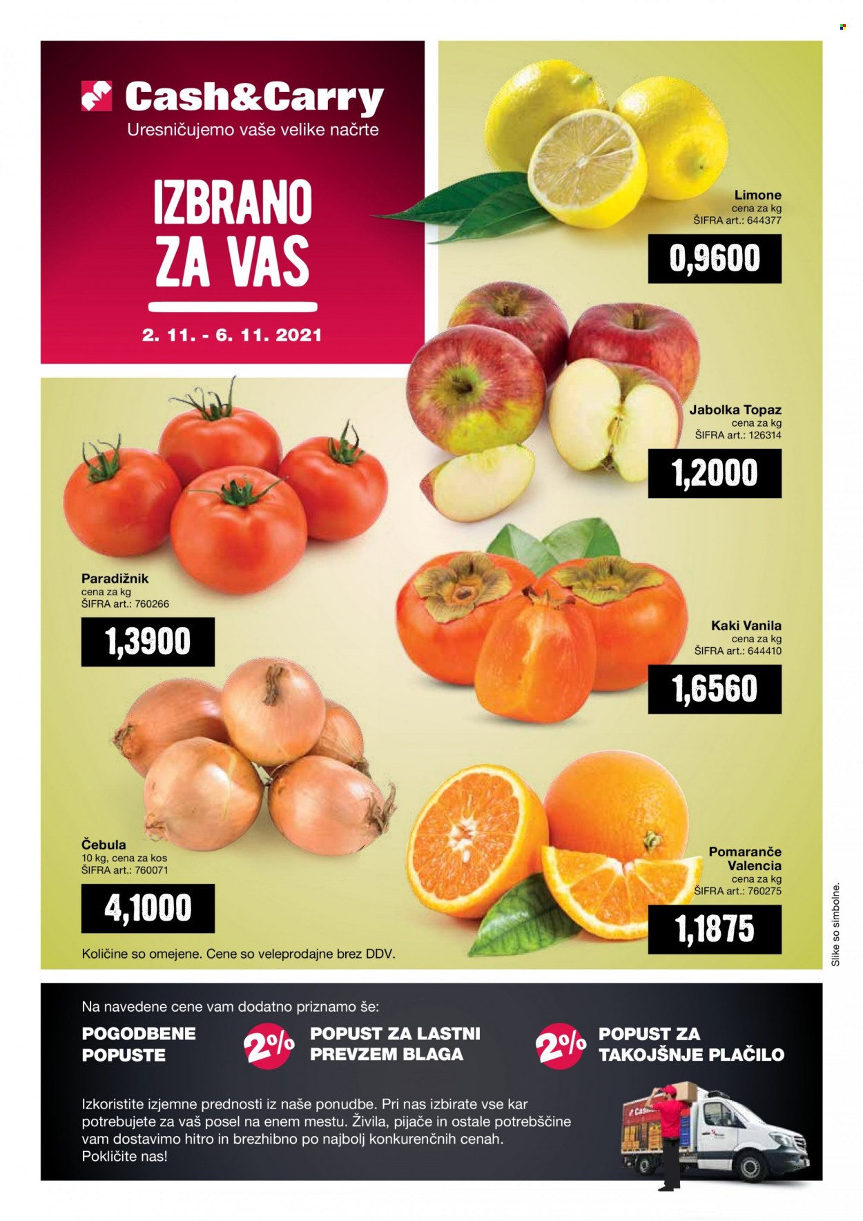 Mercator Cash & Carry katalog - 2.11.2021 - 6.11.2021. Stran 1