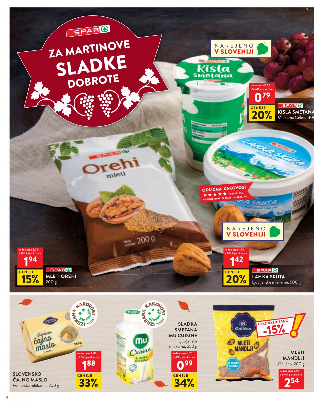 SPAR katalog - 3.11.2021 - 16.11.2021. Stran 4