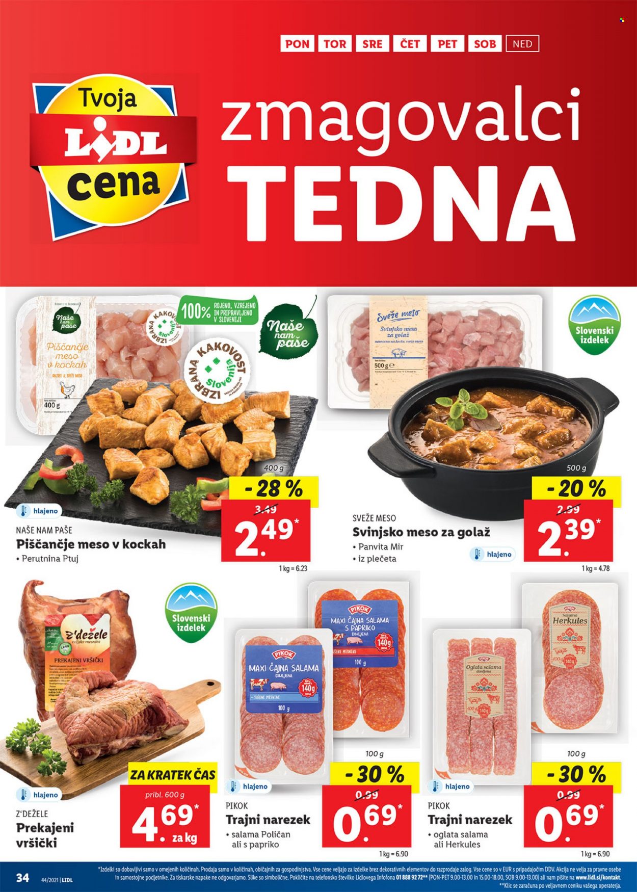 Lidl katalog - 4.11.2021 - 14.11.2021. Stran 38