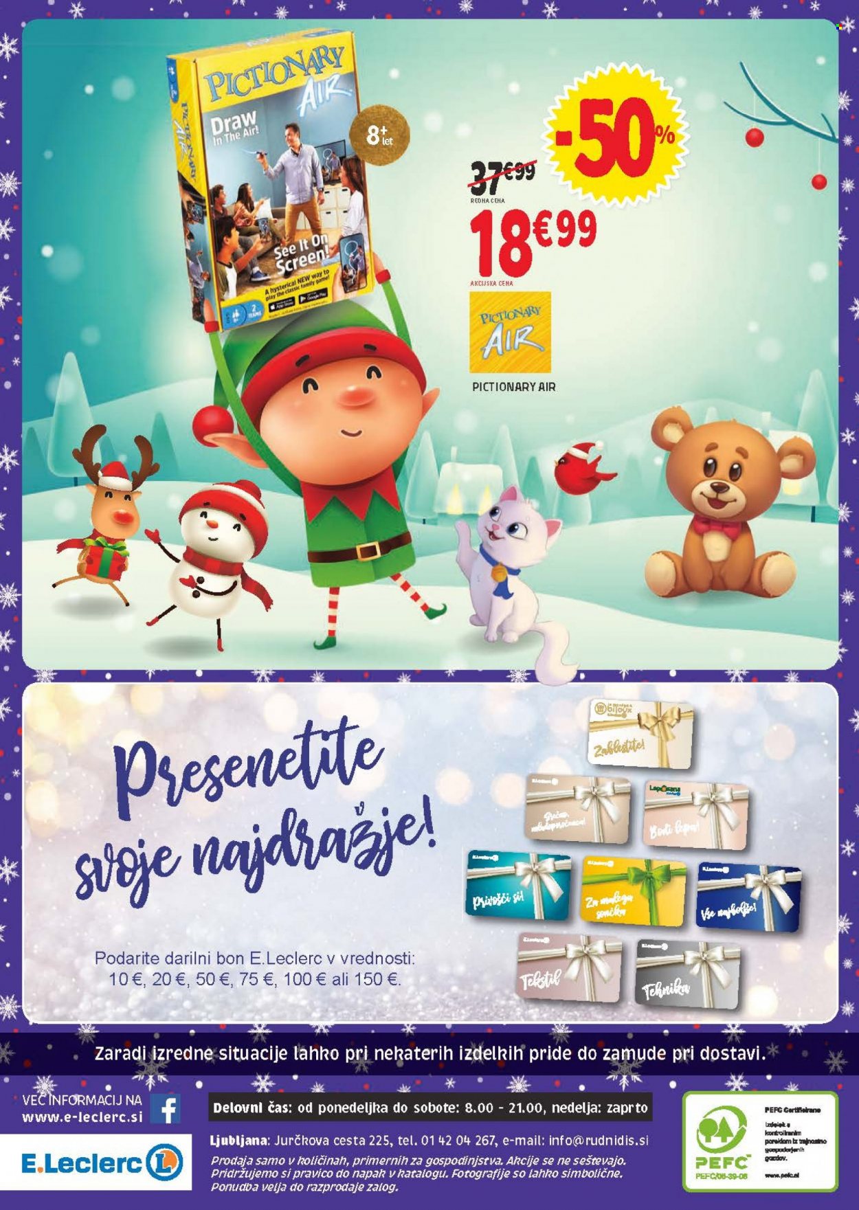 E.Leclerc katalog - 3.11.2021 - 4.12.2021. Stran 10