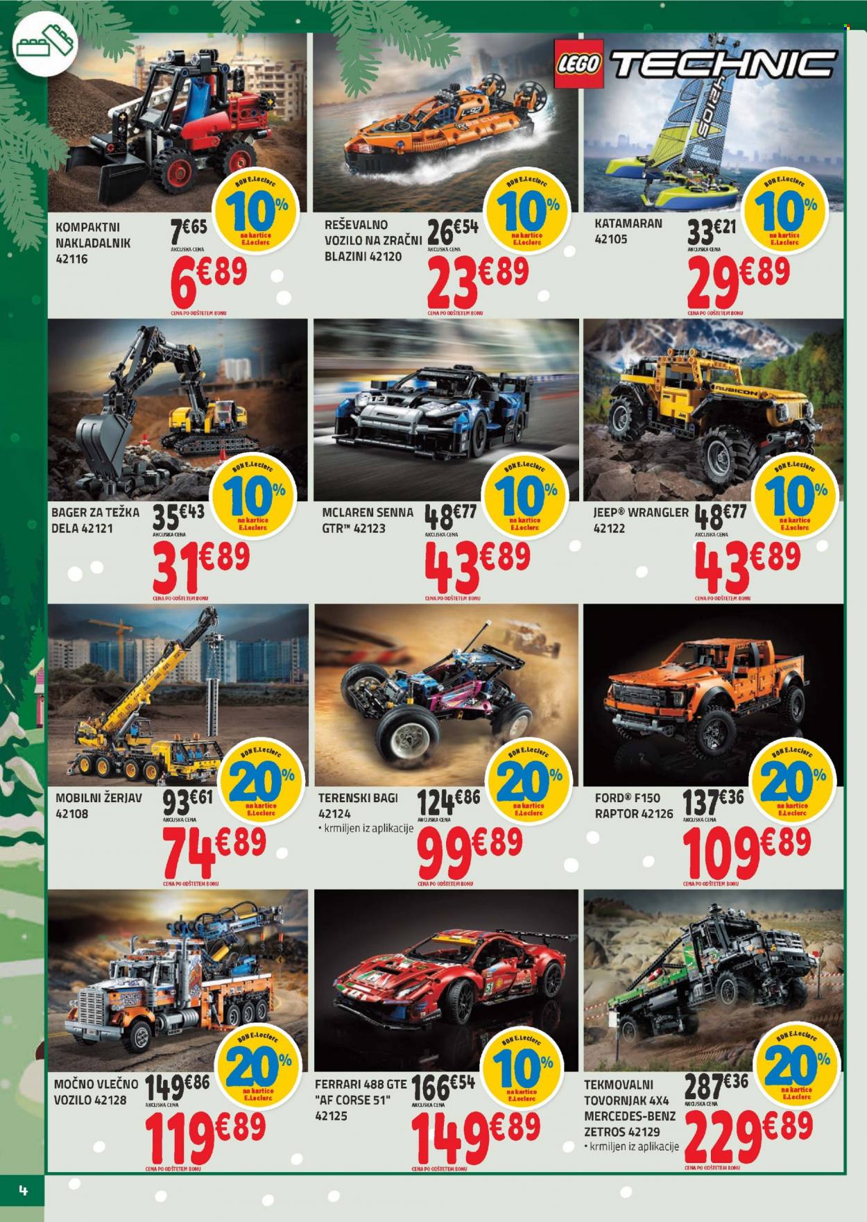 E.Leclerc katalog - 3.11.2021 - 4.12.2021. Stran 4