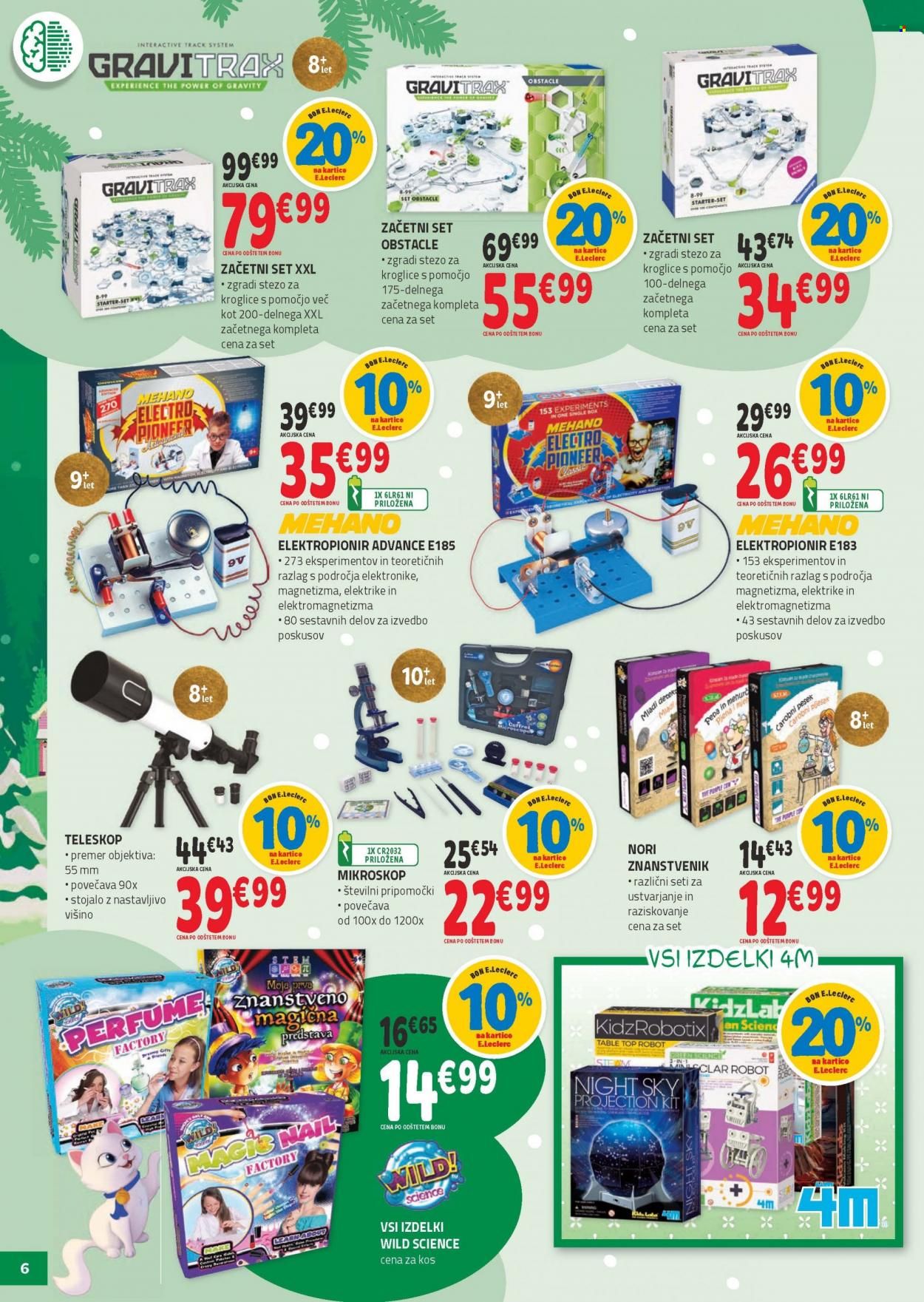 E.Leclerc katalog - 3.11.2021 - 4.12.2021. Stran 6
