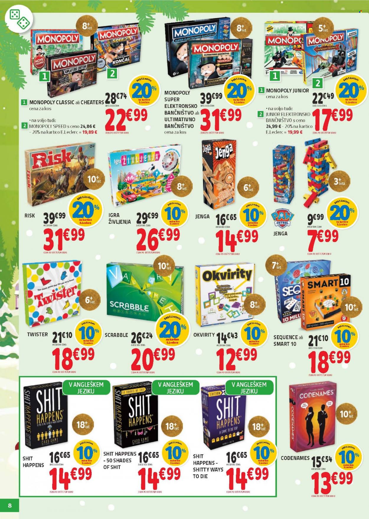 E.Leclerc katalog - 3.11.2021 - 4.12.2021. Stran 8