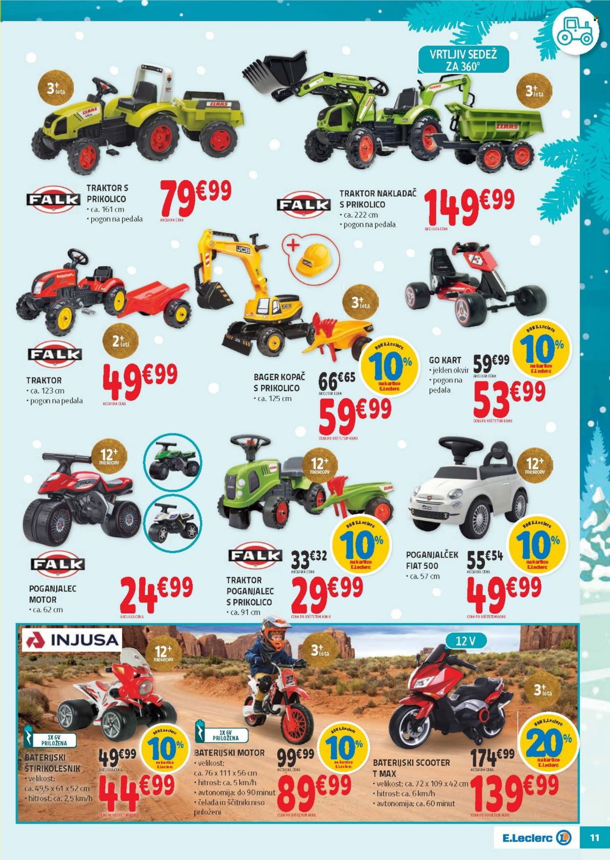 E.Leclerc katalog - 3.11.2021 - 4.12.2021. Stran 11