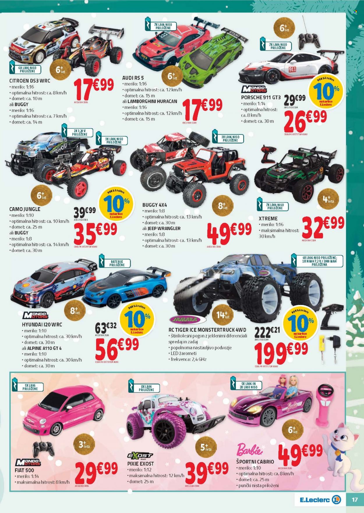 E.Leclerc katalog - 3.11.2021 - 4.12.2021. Stran 17