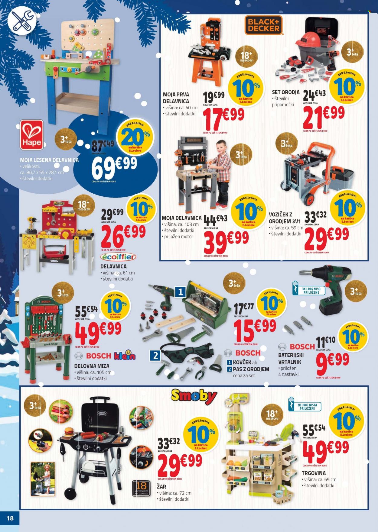 E.Leclerc katalog - 3.11.2021 - 4.12.2021. Stran 18
