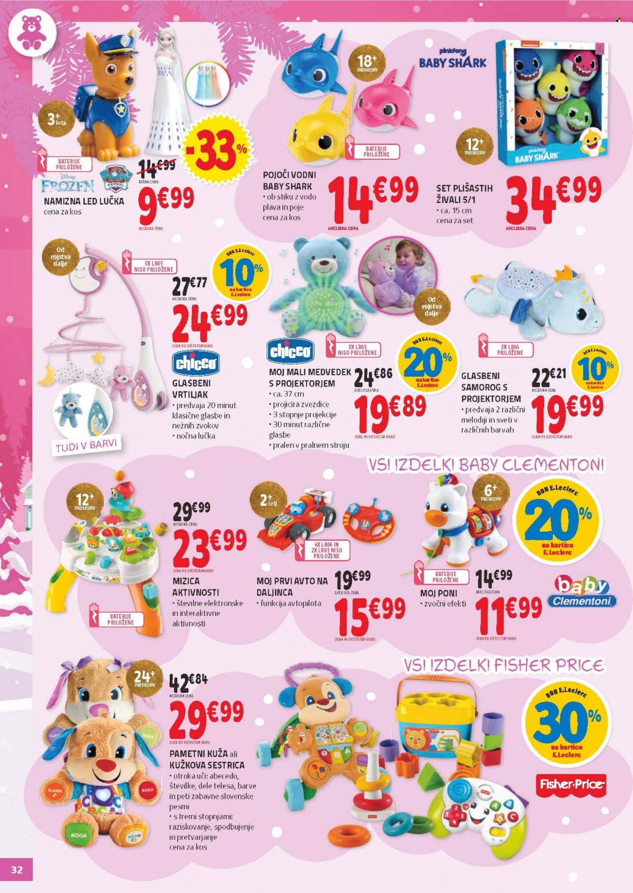 E.Leclerc katalog - 3.11.2021 - 4.12.2021. Stran 32