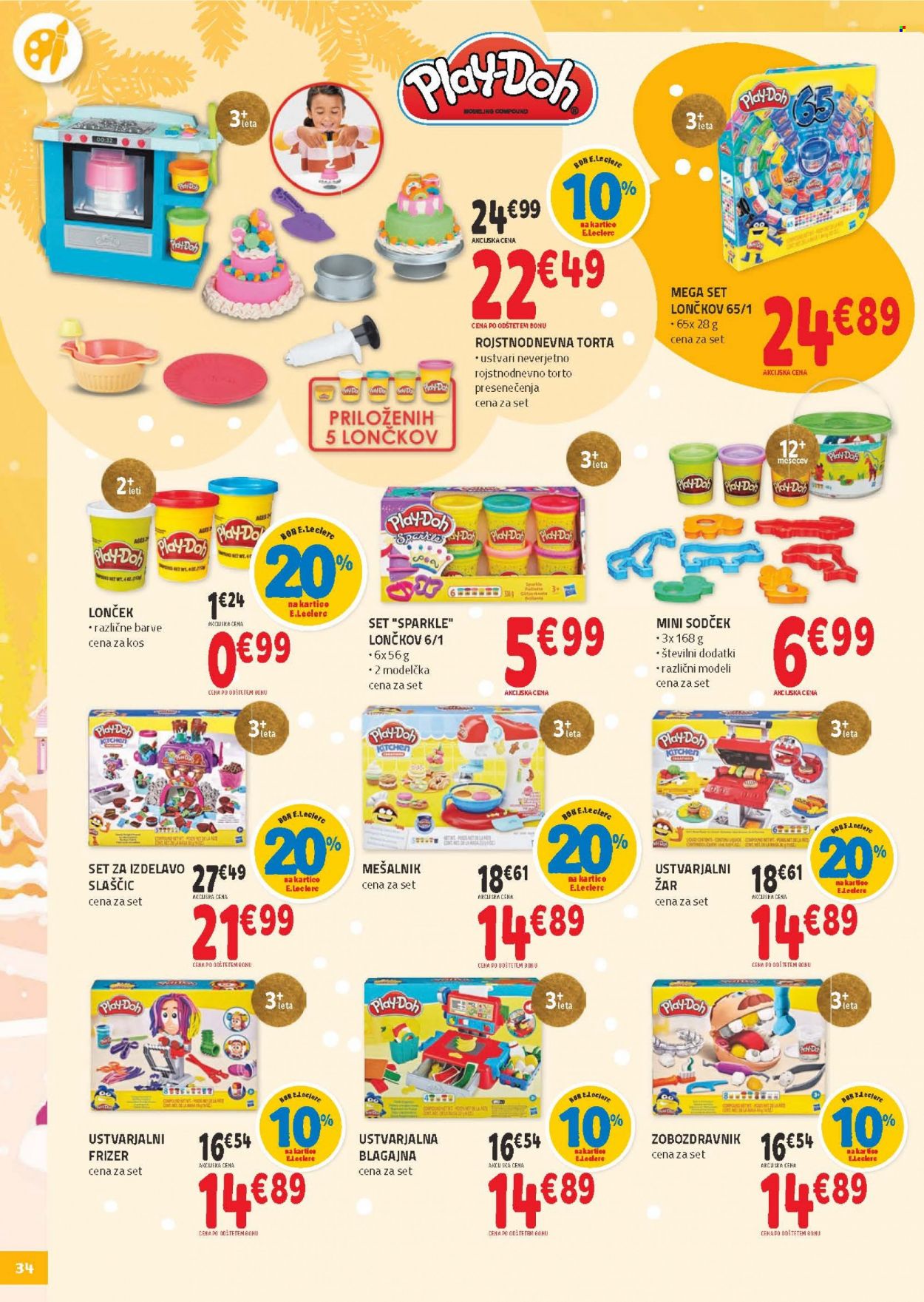 E.Leclerc katalog - 3.11.2021 - 4.12.2021. Stran 34