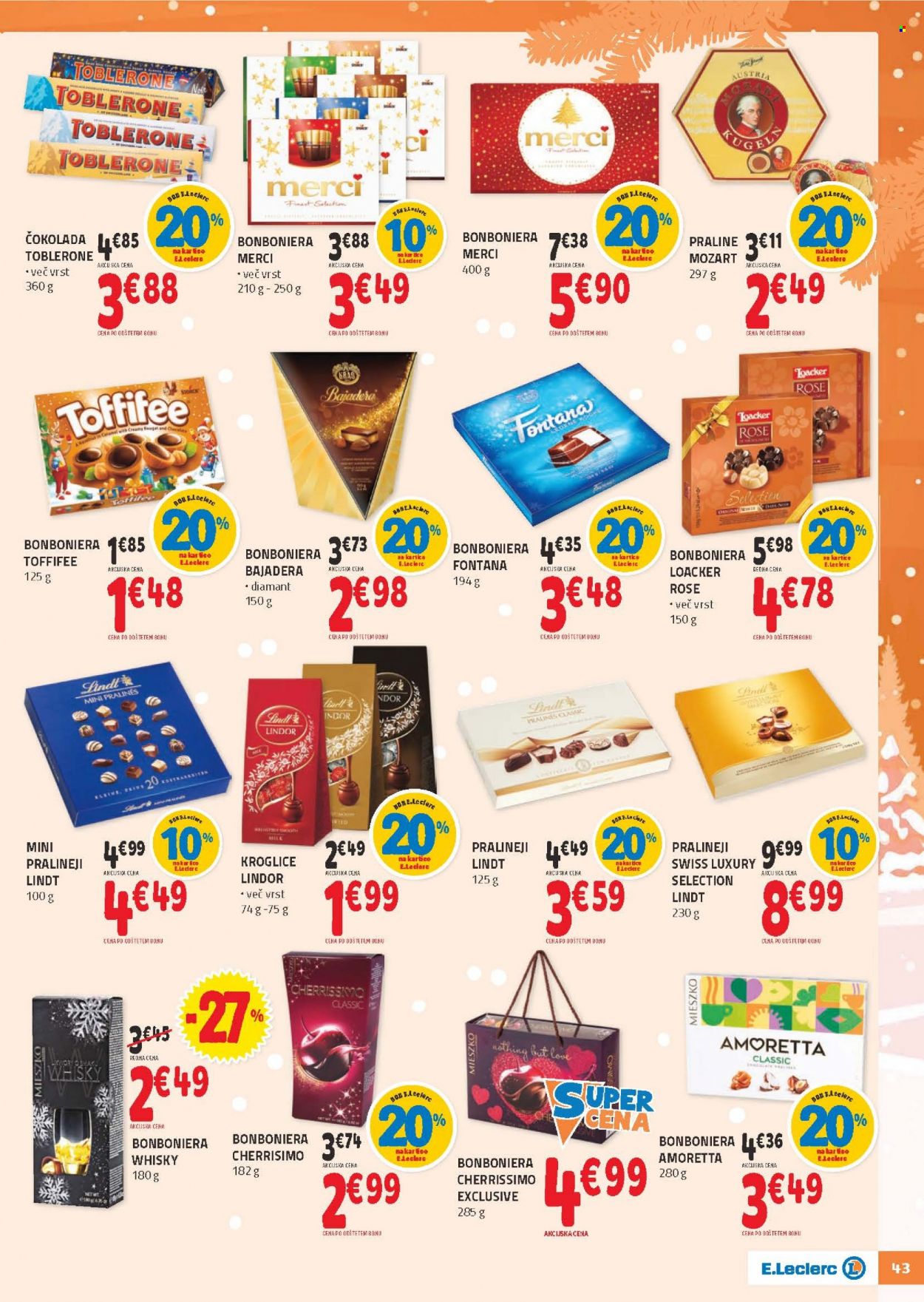 E.Leclerc katalog - 3.11.2021 - 4.12.2021. Stran 43