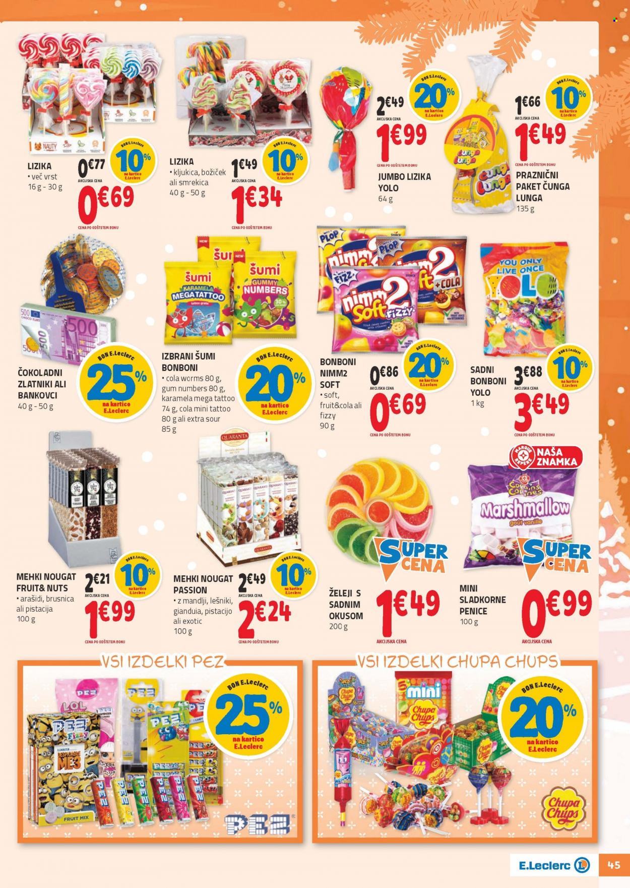 E.Leclerc katalog - 3.11.2021 - 4.12.2021. Stran 45