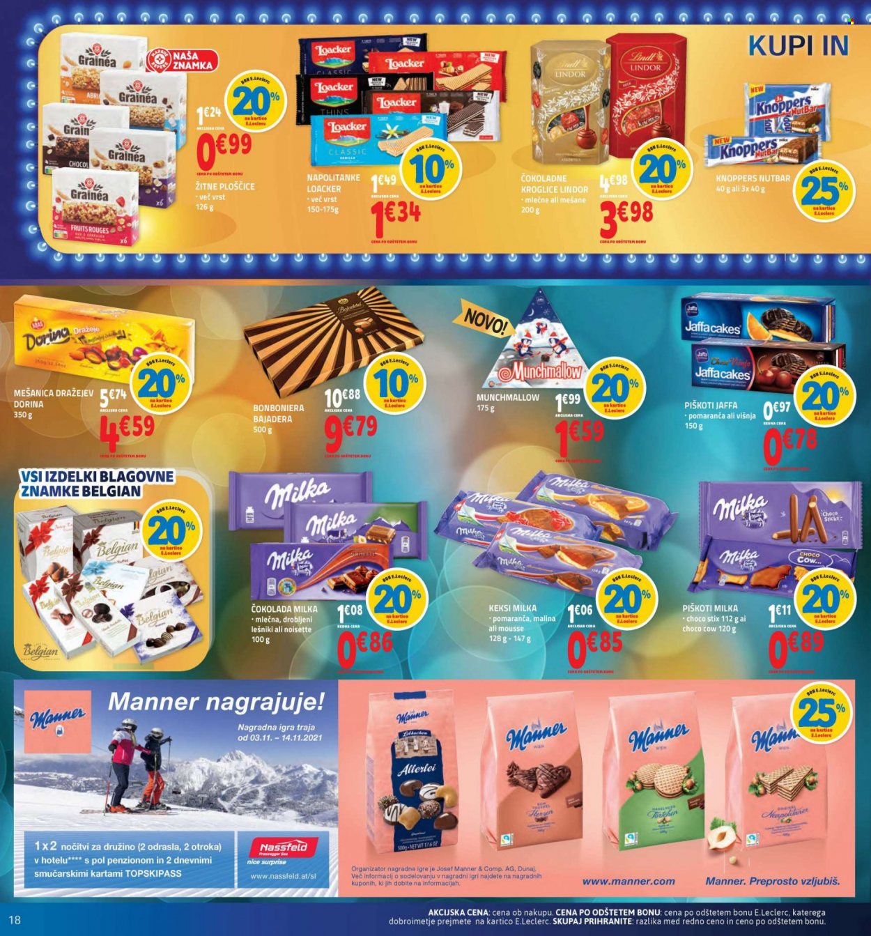 E.Leclerc katalog - 3.11.2021 - 13.11.2021. Stran 18