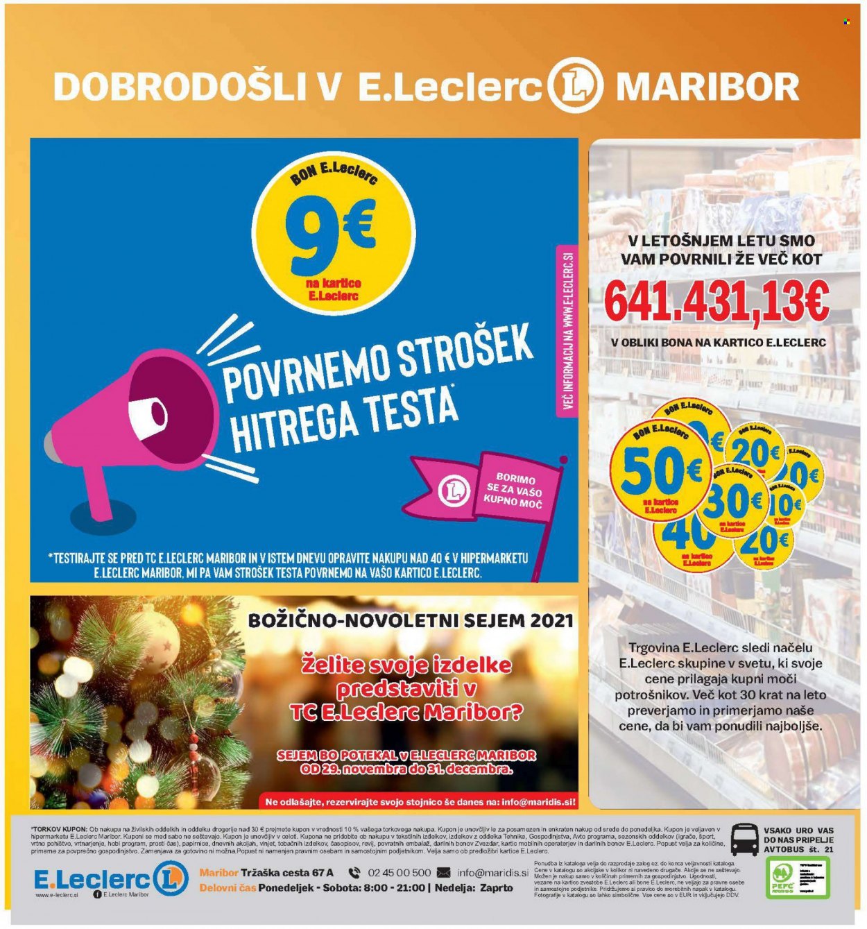 E.Leclerc katalog - 3.11.2021 - 13.11.2021. Stran 48