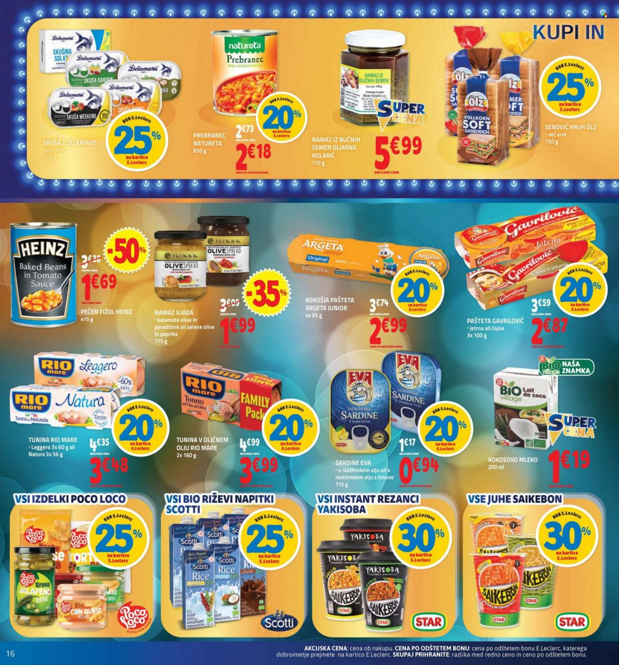 E.Leclerc katalog - 3.11.2021 - 13.11.2021. Stran 16