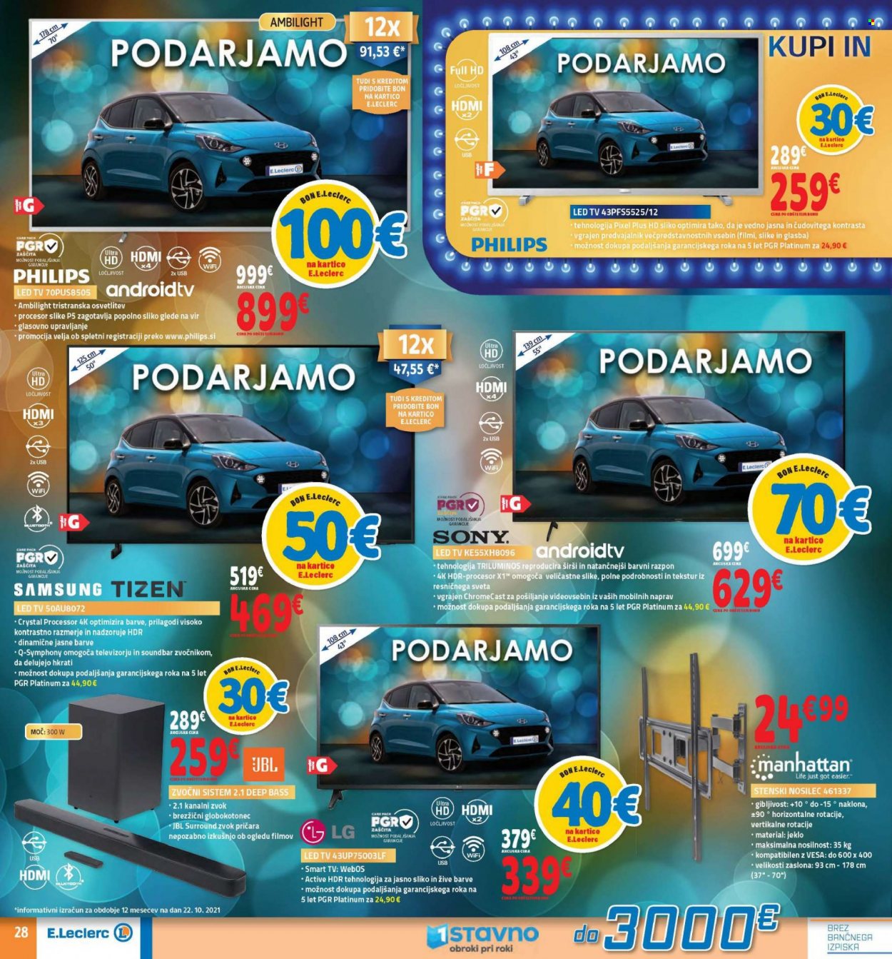 E.Leclerc katalog - 3.11.2021 - 13.11.2021. Stran 28